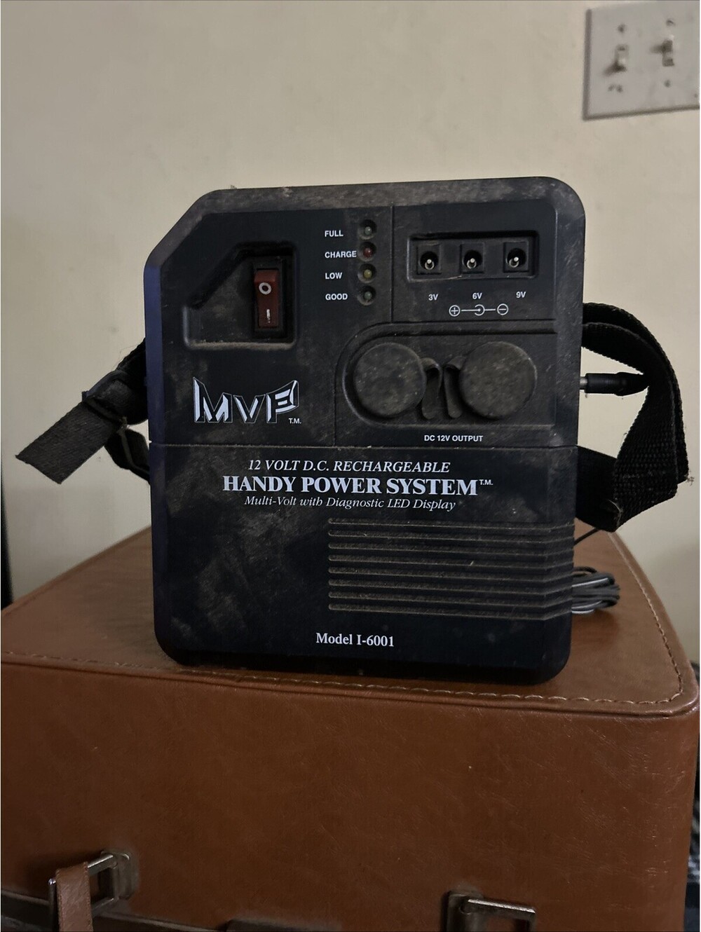 12Volt Rechargeable Power System 3,6,9,Or 12V DC Or 120V AC LED Diagnose Display